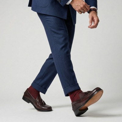 Mocasines de hombre con borlas modelo PASION
