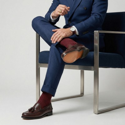 Mocasines de hombre con borlas modelo PASION