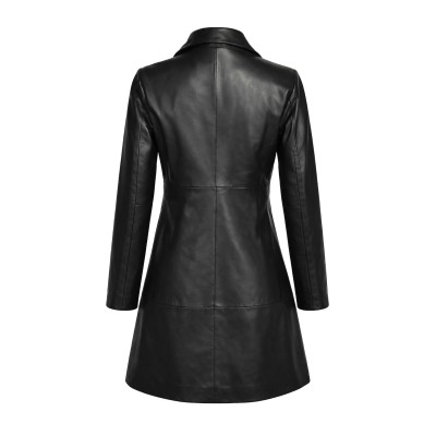 Abrigo - Chaqueta larga abotonada modelo MARZIA