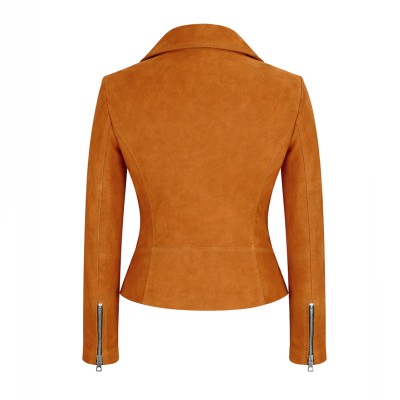 Chaqueta de ante estilo biker modelo NICE