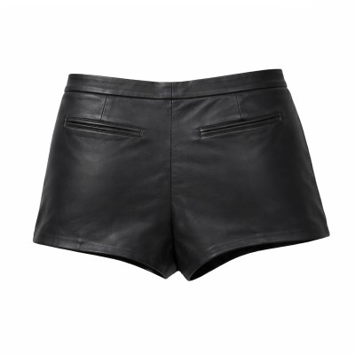 Pantalones cortos de cuero - shorts estilo 2000