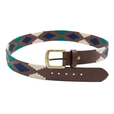 Cinturón de piel 38 mm modelo AZTEK