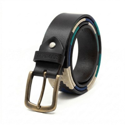 Cinturón de piel 38 mm modelo AZTEK