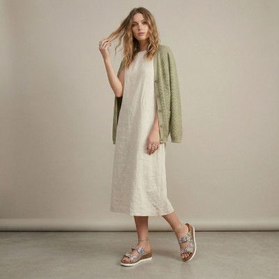 Sandalias con hebilla de piel modelo NONE