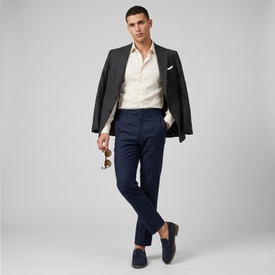 Mocasines de piel de serraje modelo GLAMO