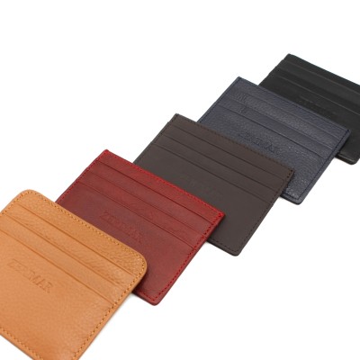 Tarjetero de piel 8x10 cm BUZZ