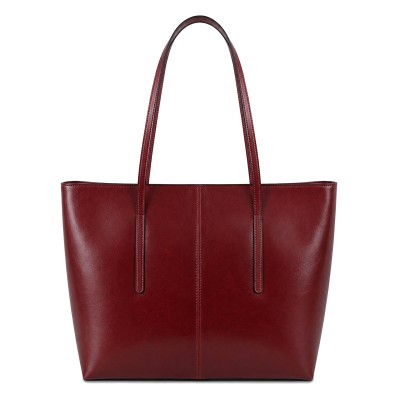 Bolso de piel de hombro 30x40x13 cm VAGGIO
