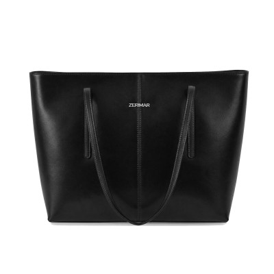 Bolso de piel de hombro 30x40x13 cm VAGGIO