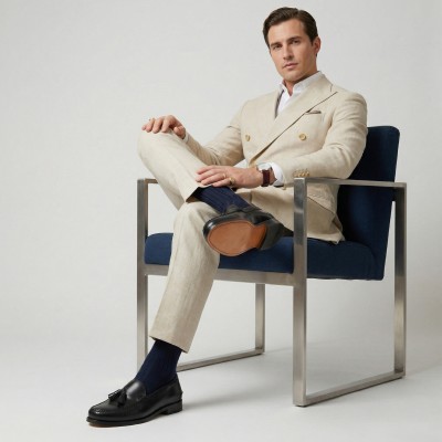 Mocasines de hombre con borlas modelo PASION