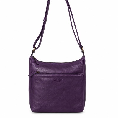 Bolso de piel bandolera 28x24x11 cm MISTIK