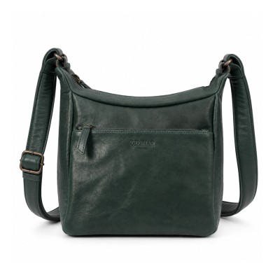 Bolso de piel bandolera 28x24x11 cm MISTIK