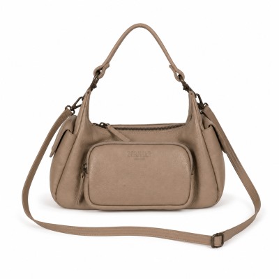 Bolso de piel doble asa 25x15x15 cm EXPLORER