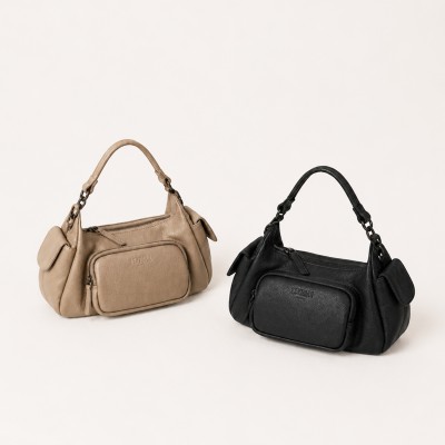 Bolso de piel doble asa 25x15x15 cm EXPLORER