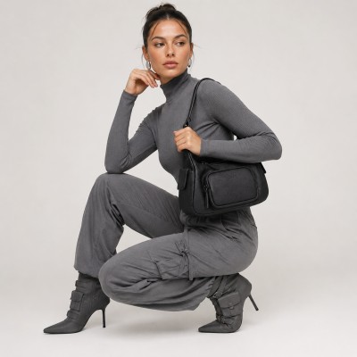 Bolso de piel doble asa 25x15x15 cm EXPLORER