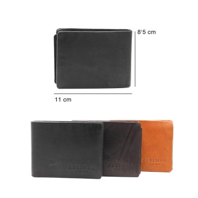 Cartera de piel 8,5x11 cm modelo ZOBO