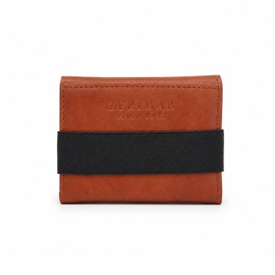 Cartera de piel 10x8 cm...