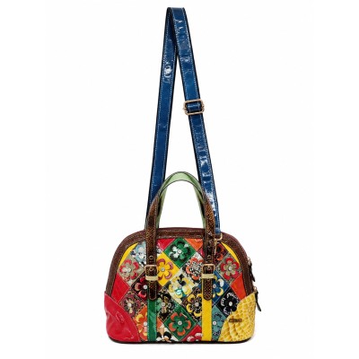 Bolso de piel con doble asa 33x24x15 cm COLORADE