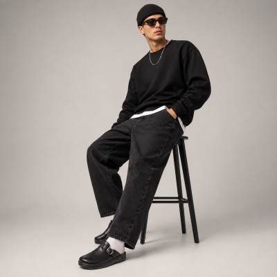 Zuecos de piel con hebilla modelo BOSTON
