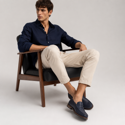 Mocasines de antifaz modelo ANZIS