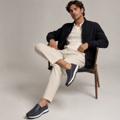 Mocasines de piel modelo ARANDA