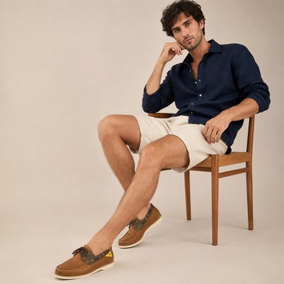 Nauticos de piel para hombre de verano Zerimar - 1