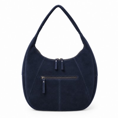 Bolso de serraje tipo boho de hombro 40x28x12 cm