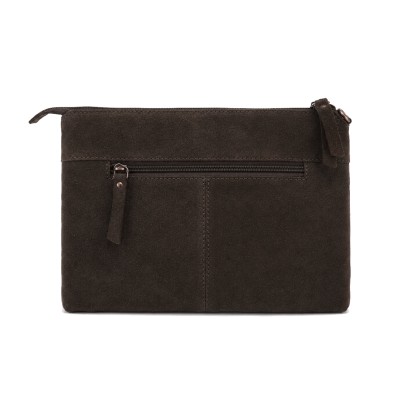 Bolso de serraje bandolera con asa 27x18 cm ONZA