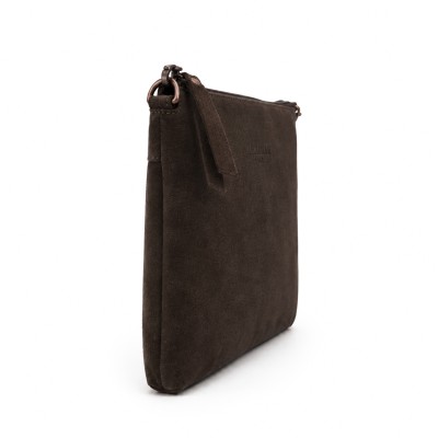 Bolso de serraje bandolera con asa 27x18 cm ONZA