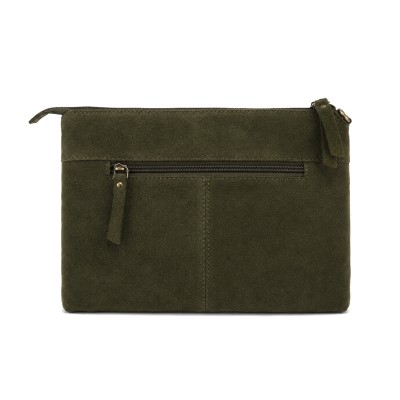 Bolso de serraje bandolera con asa 27x18 cm ONZA