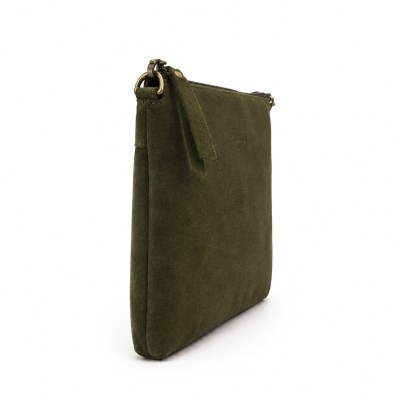 Bolso de serraje bandolera con asa 27x18 cm ONZA