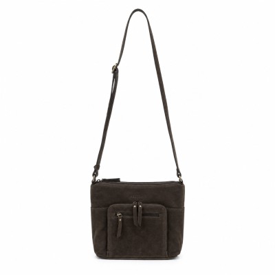 Bolso de serraje bandolera 30x24x10 cm RITA