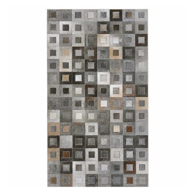 Alfombra Patchwork piel de...