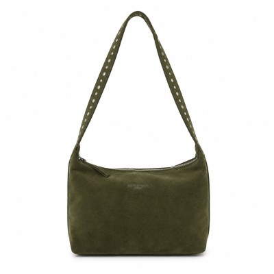 Bolso de serraje con tachuelas 29x18,5x10,5 cm PEPA