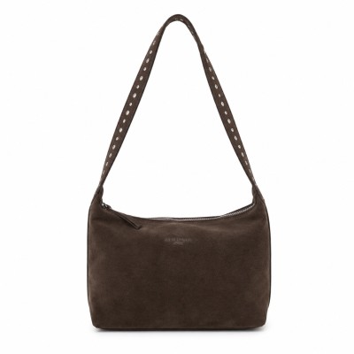 Bolso de serraje con tachuelas 29x18,5x10,5 cm PEPA