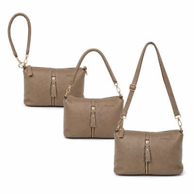Bolso de piel multiposición 25x19x9 cm LOOP