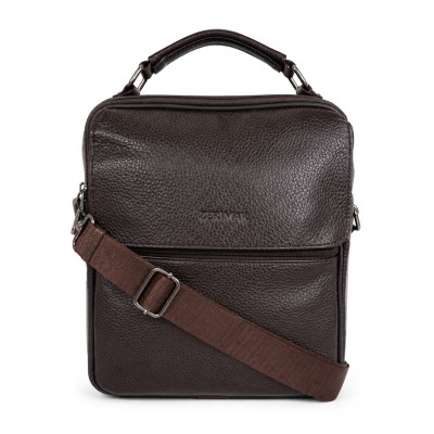 Bolso bandolera de piel...