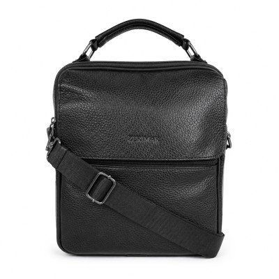 Bolso bandolera de piel modelo OMEGA 20x26x6 cm