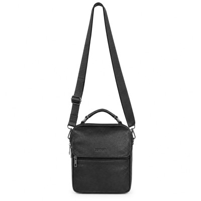 Bolso bandolera de piel modelo OMEGA 20x26x6 cm