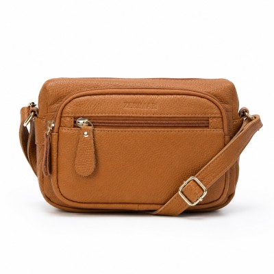 Bolso de piel bandolera...