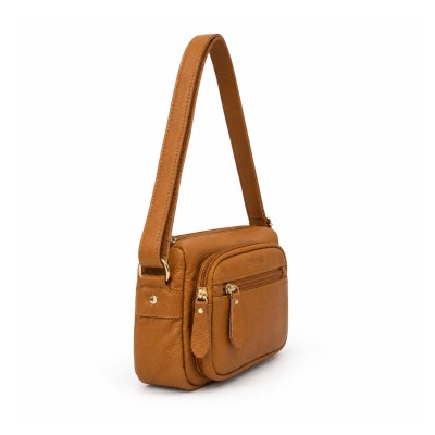 Bolso de piel bandolera 22x16x7 cm KOKI
