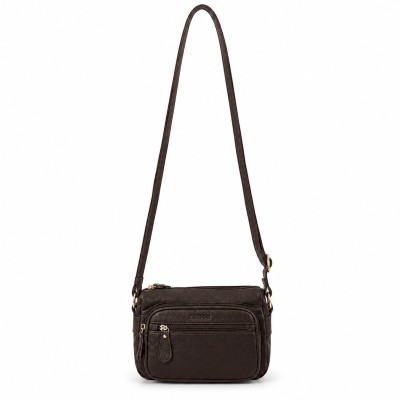 Bolso de piel bandolera 22x16x7 cm KOKI