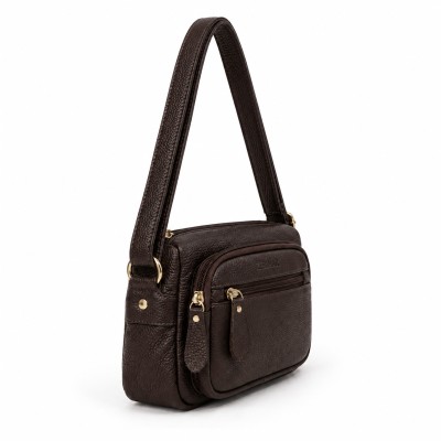 Bolso de piel bandolera 22x16x7 cm KOKI