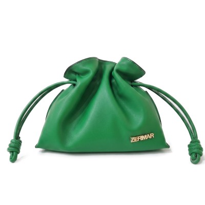 Bolso clutch bandolera pequeño en piel 24x18x9,5 cm