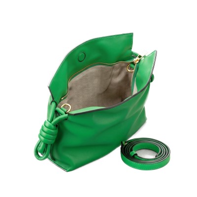 Bolso clutch bandolera pequeño en piel 24x18x9,5 cm