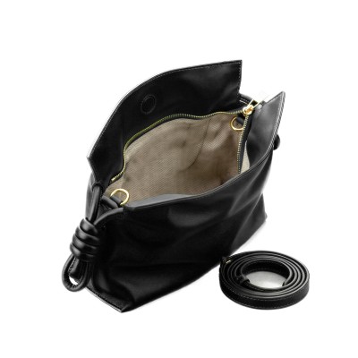 Bolso clutch bandolera pequeño en piel 24x18x9,5 cm