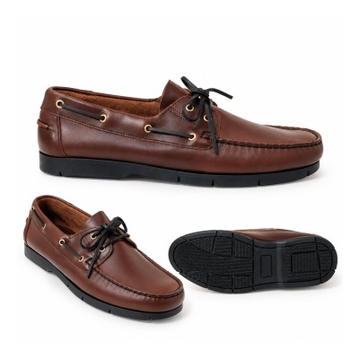 Náuticos de piel cordones modelo HAMPTON