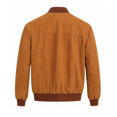 Bomber para hombre en piel de ante JEREZ