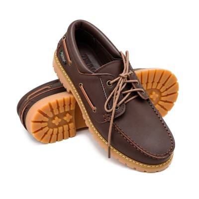 Nauticos de piel con...