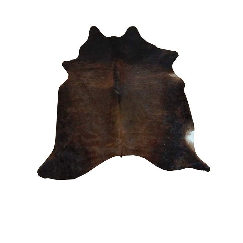 Cowhide Area Rug, 62x62 in, Area Rug Living Room, Natural Carpets