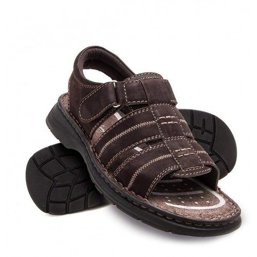 Sandalias de piel de trekking o senderismo Zerimar - 4